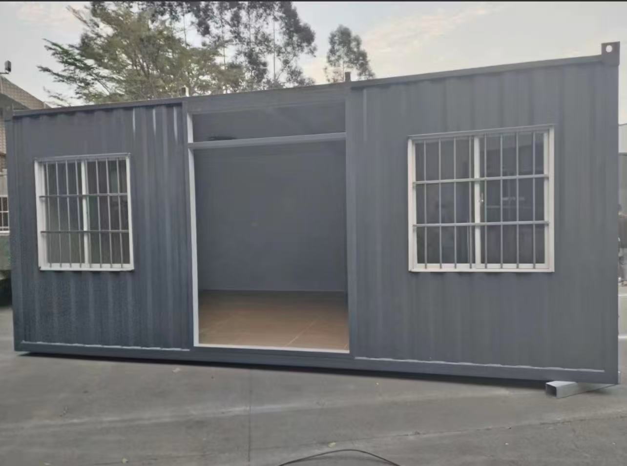 集装箱外部展示